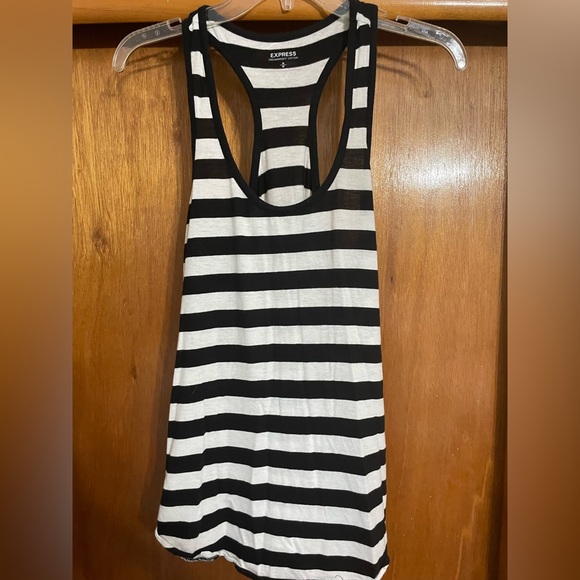 Express Racerback Striped Tank - Picture 1 of 3
